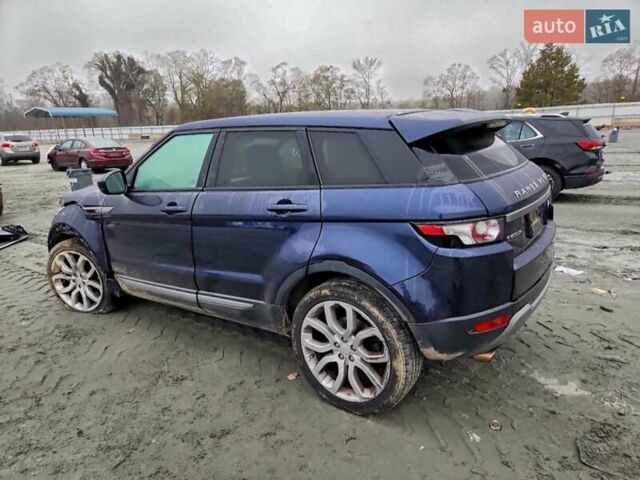 Синий Ленд Ровер Рендж Ровер Эвок, объемом двигателя 2 л и пробегом 148 тыс. км за 9200 $, фото 1 на Automoto.ua