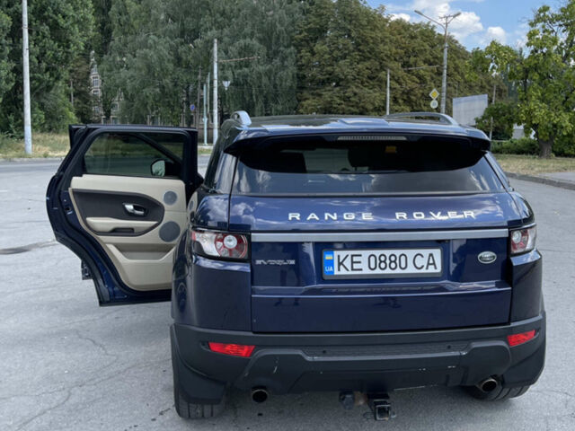 Синій Ленд Ровер Рендж Ровер Евок, об'ємом двигуна 2 л та пробігом 186 тис. км за 19000 $, фото 9 на Automoto.ua