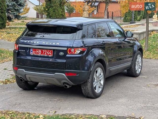 Ленд Ровер Рендж Ровер Евок 2015 у Дубно на Automoto.ua Синій Ленд Ровер Рендж Ровер Евок, об'ємом двигуна 2 л та пробігом 213 тис. км за 15750 $, фото 6 на Automoto.ua