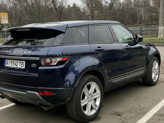 Синий Ленд Ровер Рендж Ровер Эвок, объемом двигателя 2 л и пробегом 161 тыс. км за 15900 $, фото 4 на Automoto.ua