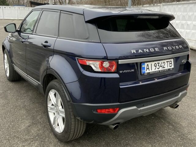 Синий Ленд Ровер Рендж Ровер Эвок, объемом двигателя 2 л и пробегом 161 тыс. км за 15900 $, фото 7 на Automoto.ua