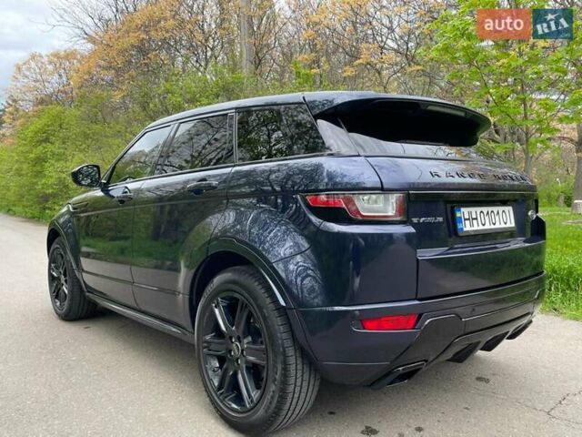 Синій Ленд Ровер Рендж Ровер Евок, об'ємом двигуна 2 л та пробігом 88 тис. км за 21000 $, фото 7 на Automoto.ua