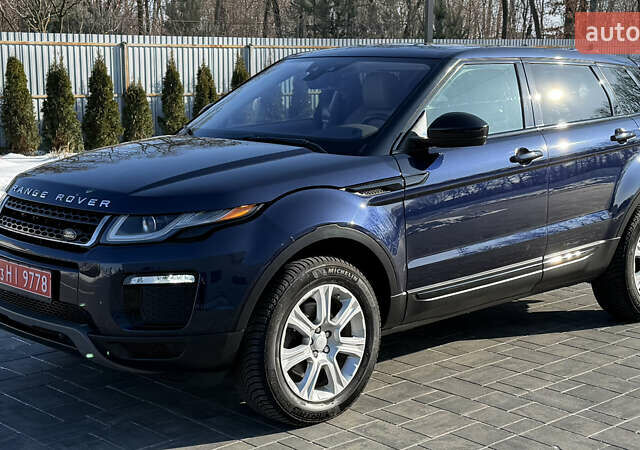 Синий Ленд Ровер Рендж Ровер Эвок, объемом двигателя 2 л и пробегом 160 тыс. км за 16500 $, фото 5 на Automoto.ua