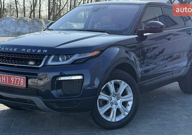 Синий Ленд Ровер Рендж Ровер Эвок, объемом двигателя 2 л и пробегом 160 тыс. км за 16500 $, фото 4 на Automoto.ua