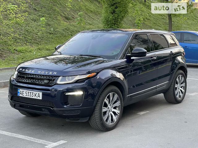 Синій Ленд Ровер Рендж Ровер Евок, об'ємом двигуна 2 л та пробігом 66 тис. км за 21000 $, фото 1 на Automoto.ua