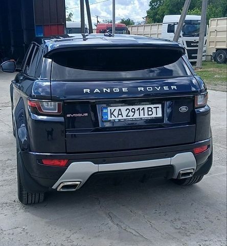 Синій Ленд Ровер Рендж Ровер Евок, об'ємом двигуна 2.18 л та пробігом 137 тис. км за 21000 $, фото 5 на Automoto.ua