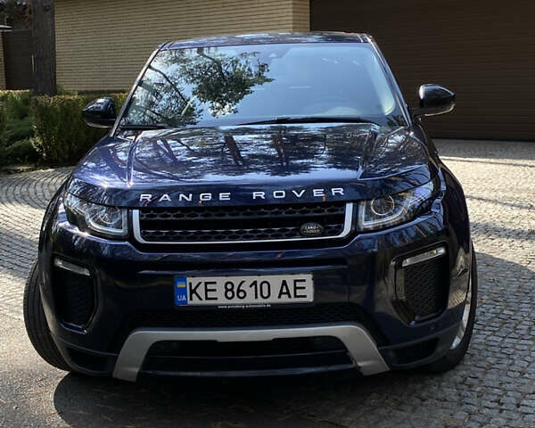 Синій Ленд Ровер Рендж Ровер Евок, об'ємом двигуна 2 л та пробігом 163 тис. км за 23000 $, фото 1 на Automoto.ua