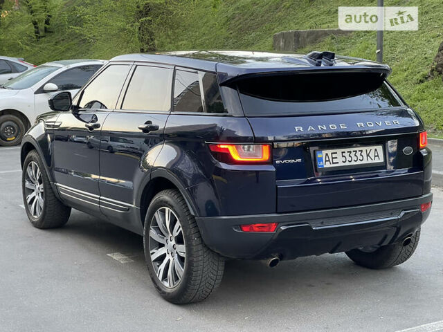 Синій Ленд Ровер Рендж Ровер Евок, об'ємом двигуна 2 л та пробігом 66 тис. км за 21000 $, фото 6 на Automoto.ua