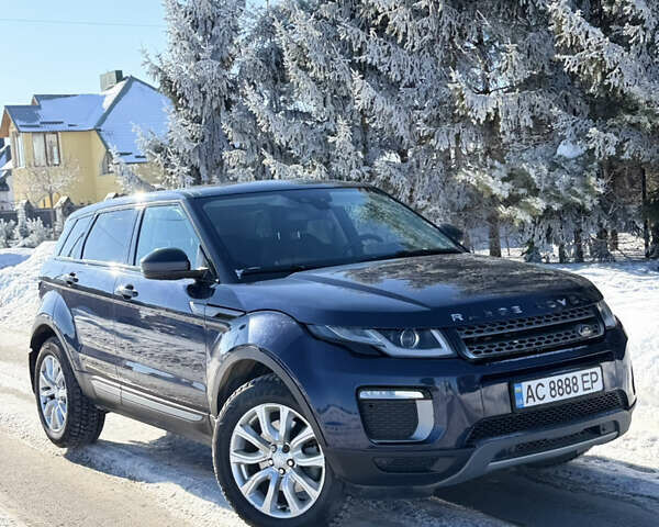 Синий Ленд Ровер Рендж Ровер Эвок, объемом двигателя 2 л и пробегом 113 тыс. км за 24800 $, фото 3 на Automoto.ua