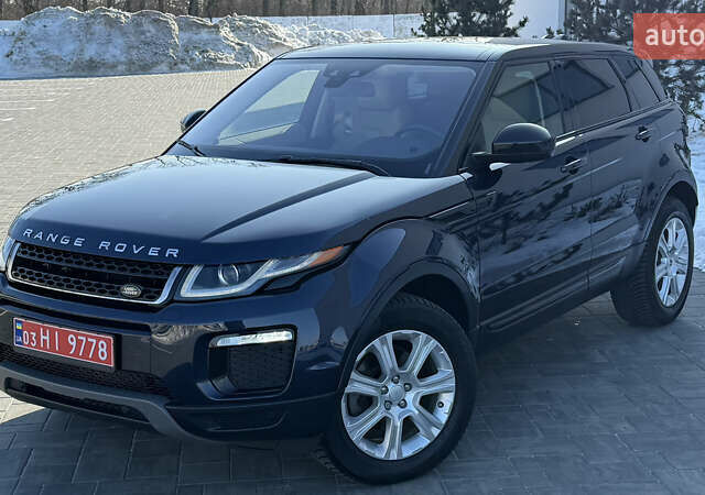 Синий Ленд Ровер Рендж Ровер Эвок, объемом двигателя 2 л и пробегом 160 тыс. км за 16500 $, фото 3 на Automoto.ua