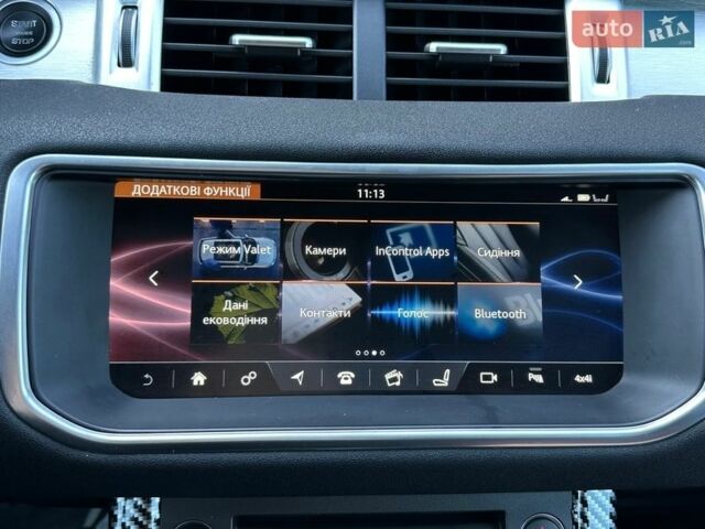 Синий Ленд Ровер Рендж Ровер Эвок, объемом двигателя 2 л и пробегом 147 тыс. км за 17999 $, фото 113 на Automoto.ua