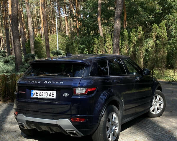 Синій Ленд Ровер Рендж Ровер Евок, об'ємом двигуна 2 л та пробігом 163 тис. км за 23800 $, фото 6 на Automoto.ua