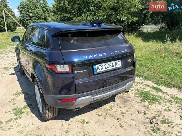 Синій Ленд Ровер Рендж Ровер Евок, об'ємом двигуна 2 л та пробігом 42 тис. км за 18500 $, фото 6 на Automoto.ua