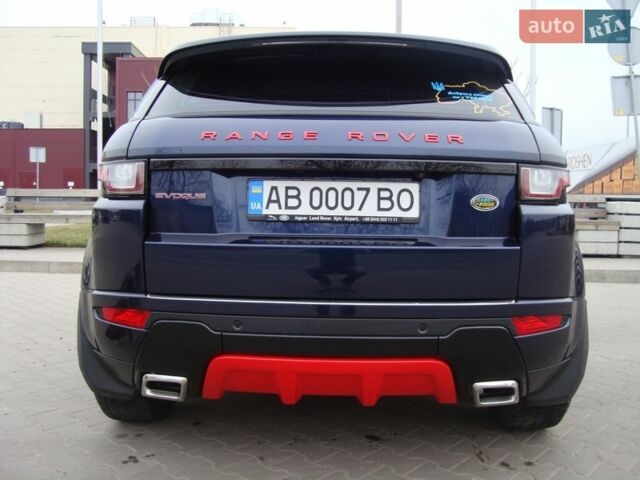 Синій Ленд Ровер Рендж Ровер Евок, об'ємом двигуна 2 л та пробігом 114 тис. км за 23499 $, фото 4 на Automoto.ua