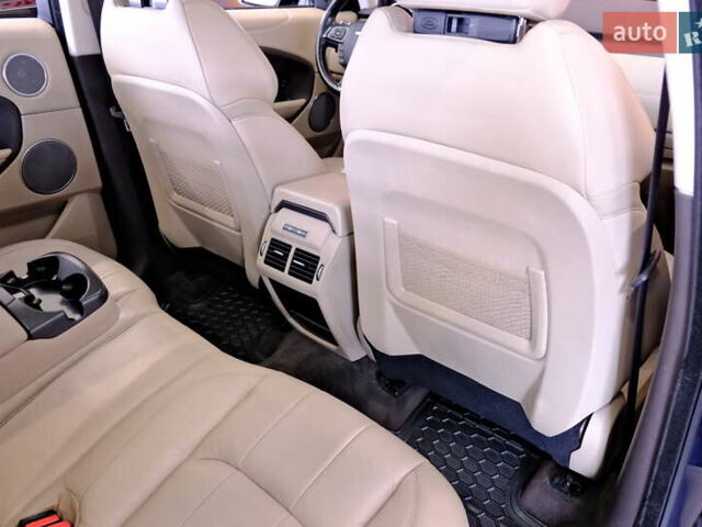 Синій Ленд Ровер Рендж Ровер Евок, об'ємом двигуна 2 л та пробігом 83 тис. км за 17900 $, фото 35 на Automoto.ua