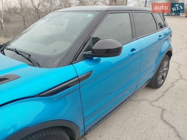 Синий Ленд Ровер Рендж Ровер Эвок, объемом двигателя 2 л и пробегом 104 тыс. км за 27500 $, фото 6 на Automoto.ua