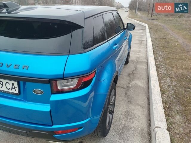 Синий Ленд Ровер Рендж Ровер Эвок, объемом двигателя 2 л и пробегом 104 тыс. км за 27500 $, фото 10 на Automoto.ua
