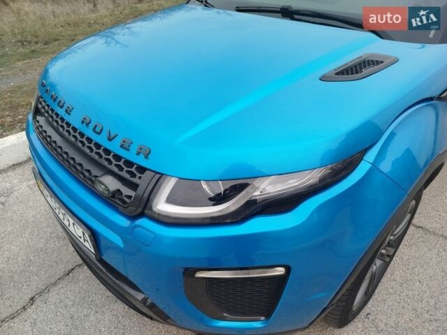 Синий Ленд Ровер Рендж Ровер Эвок, объемом двигателя 2 л и пробегом 104 тыс. км за 27500 $, фото 1 на Automoto.ua