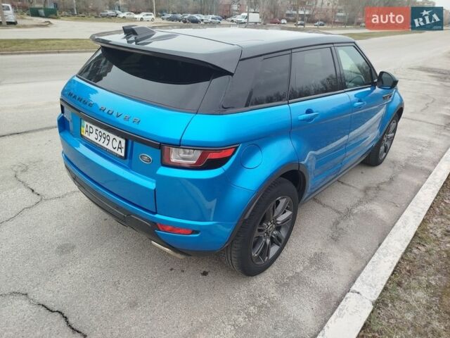 Синий Ленд Ровер Рендж Ровер Эвок, объемом двигателя 2 л и пробегом 104 тыс. км за 27500 $, фото 3 на Automoto.ua