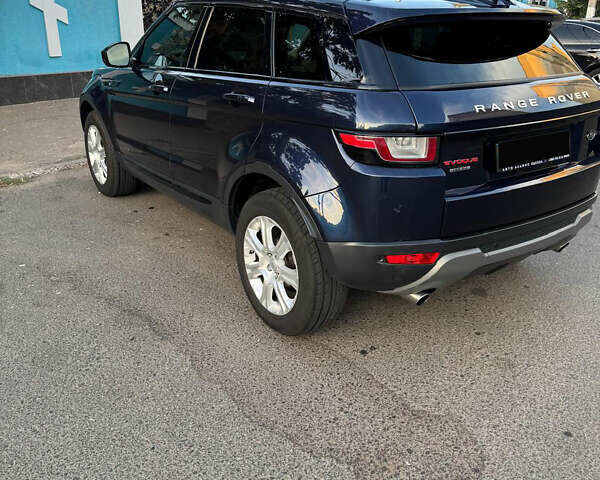 Ленд Ровер Рендж Ровер Евок 2018 у Одесі на Automoto.ua Синій Ленд Ровер Рендж Ровер Евок, об'ємом двигуна 2 л та пробігом 88 тис. км за 21500 $, фото 1 на Automoto.ua
