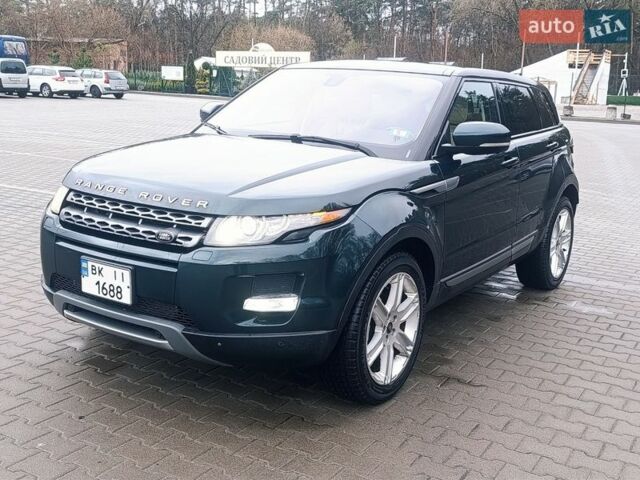 Зеленый Ленд Ровер Рендж Ровер Эвок, объемом двигателя 2 л и пробегом 222 тыс. км за 12950 $, фото 4 на Automoto.ua