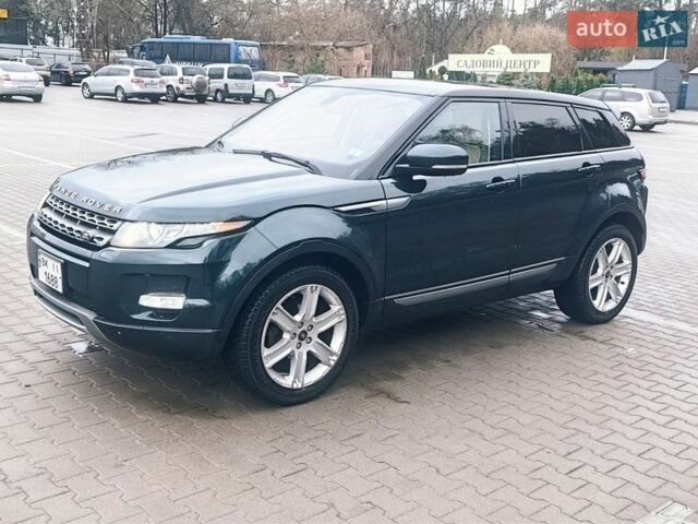 Зеленый Ленд Ровер Рендж Ровер Эвок, объемом двигателя 2 л и пробегом 222 тыс. км за 12950 $, фото 2 на Automoto.ua