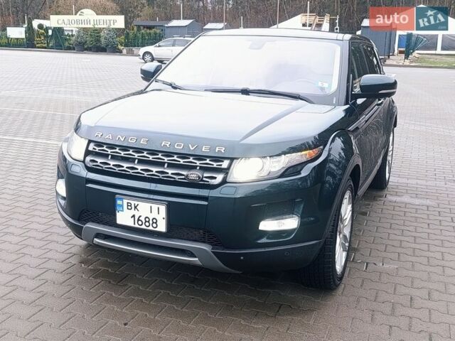 Зеленый Ленд Ровер Рендж Ровер Эвок, объемом двигателя 2 л и пробегом 222 тыс. км за 12950 $, фото 6 на Automoto.ua