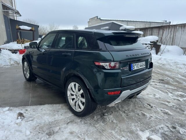 Зелений Ленд Ровер Рендж Ровер Евок, об'ємом двигуна 2.2 л та пробігом 156 тис. км за 6000 $, фото 2 на Automoto.ua