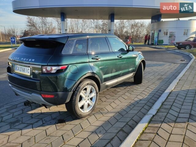 Зелений Ленд Ровер Рендж Ровер Евок, об'ємом двигуна 2 л та пробігом 165 тис. км за 19900 $, фото 13 на Automoto.ua