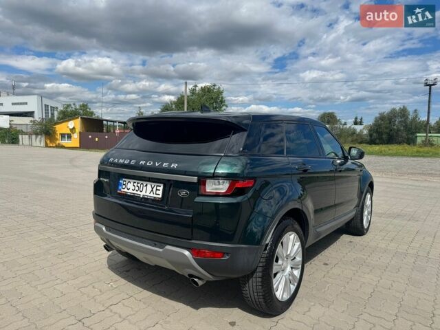 Зелений Ленд Ровер Рендж Ровер Евок, об'ємом двигуна 2 л та пробігом 110 тис. км за 18500 $, фото 3 на Automoto.ua