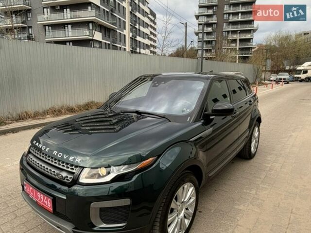 Зелений Ленд Ровер Рендж Ровер Евок, об'ємом двигуна 2 л та пробігом 106 тис. км за 16200 $, фото 1 на Automoto.ua