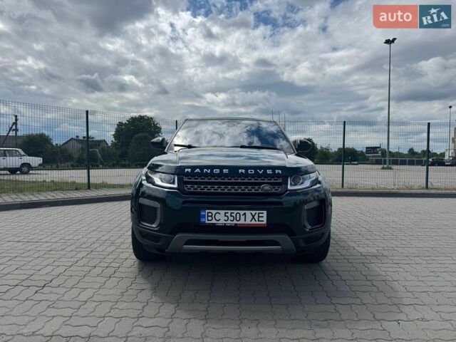 Зелений Ленд Ровер Рендж Ровер Евок, об'ємом двигуна 2 л та пробігом 110 тис. км за 18500 $, фото 1 на Automoto.ua