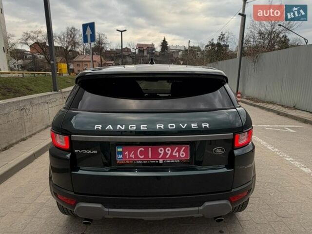 Зелений Ленд Ровер Рендж Ровер Евок, об'ємом двигуна 2 л та пробігом 106 тис. км за 16200 $, фото 9 на Automoto.ua