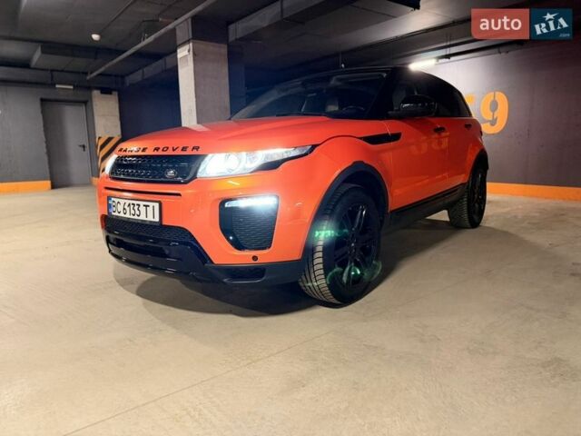 Помаранчевий Ленд Ровер Рендж Ровер Евок, об'ємом двигуна 2 л та пробігом 128 тис. км за 15000 $, фото 9 на Automoto.ua