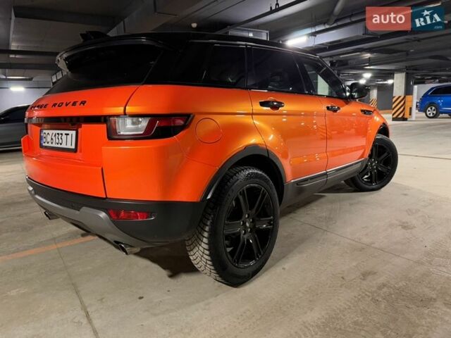 Помаранчевий Ленд Ровер Рендж Ровер Евок, об'ємом двигуна 2 л та пробігом 128 тис. км за 15000 $, фото 4 на Automoto.ua