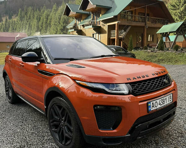 Оранжевый Ленд Ровер Рендж Ровер Эвок, объемом двигателя 2 л и пробегом 80 тыс. км за 23000 $, фото 5 на Automoto.ua