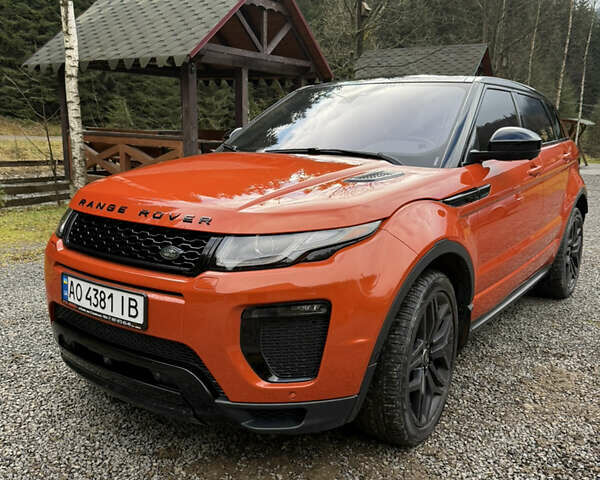 Оранжевый Ленд Ровер Рендж Ровер Эвок, объемом двигателя 2 л и пробегом 80 тыс. км за 23000 $, фото 19 на Automoto.ua