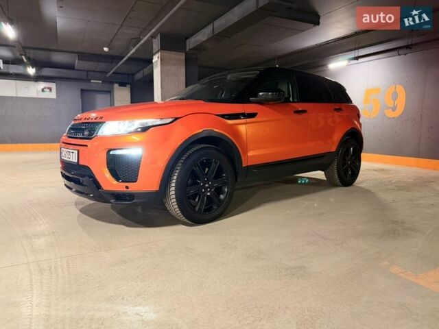 Помаранчевий Ленд Ровер Рендж Ровер Евок, об'ємом двигуна 2 л та пробігом 128 тис. км за 15000 $, фото 10 на Automoto.ua