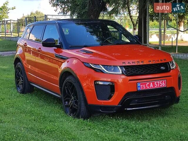Ленд Ровер Рендж Ровер Евок 2017 у Луцьку на Automoto.ua Помаранчевий Ленд Ровер Рендж Ровер Евок, об'ємом двигуна 2 л та пробігом 89 тис. км за 26950 $, фото 49 на Automoto.ua