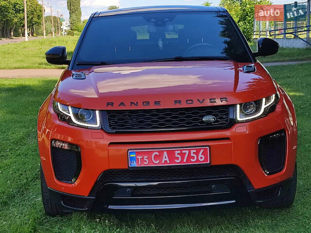 Помаранчевий Ленд Ровер Рендж Ровер Евок, об'ємом двигуна 2 л та пробігом 90 тис. км за 25950 $, фото 42 на Automoto.ua