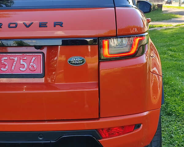 Помаранчевий Ленд Ровер Рендж Ровер Евок, об'ємом двигуна 2 л та пробігом 90 тис. км за 25950 $, фото 35 на Automoto.ua