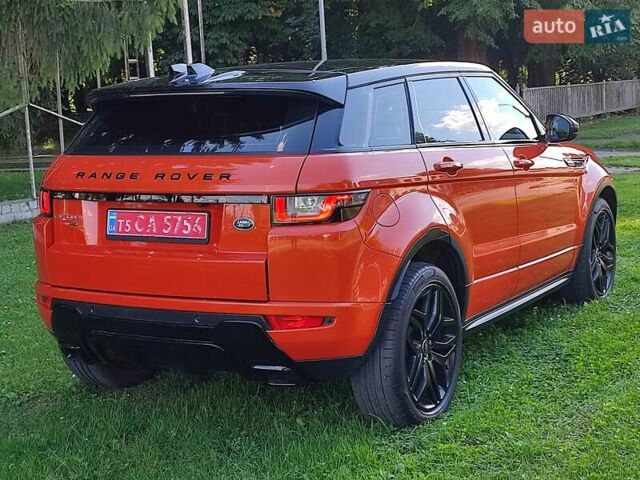 Ленд Ровер Рендж Ровер Евок 2017 у Луцьку на Automoto.ua Помаранчевий Ленд Ровер Рендж Ровер Евок, об'ємом двигуна 2 л та пробігом 89 тис. км за 26950 $, фото 37 на Automoto.ua