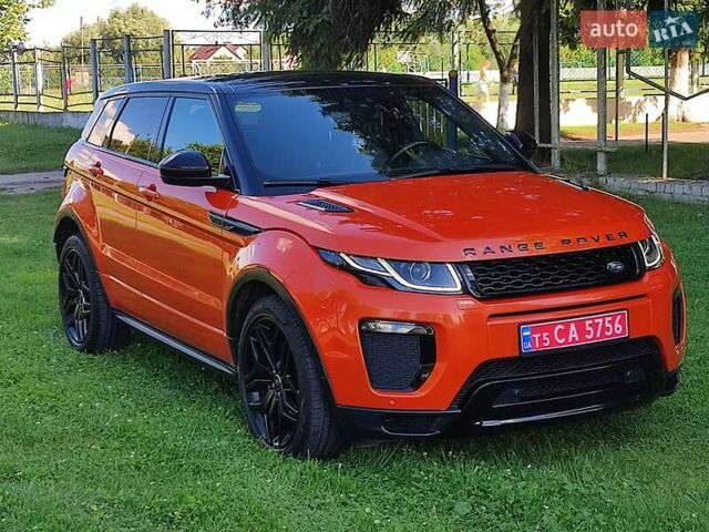 Ленд Ровер Рендж Ровер Евок 2017 у Луцьку на Automoto.ua Помаранчевий Ленд Ровер Рендж Ровер Евок, об'ємом двигуна 2 л та пробігом 89 тис. км за 26950 $, фото 48 на Automoto.ua