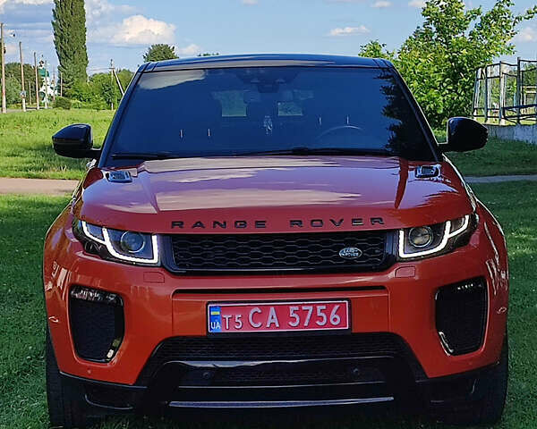 Помаранчевий Ленд Ровер Рендж Ровер Евок, об'ємом двигуна 2 л та пробігом 90 тис. км за 25950 $, фото 49 на Automoto.ua