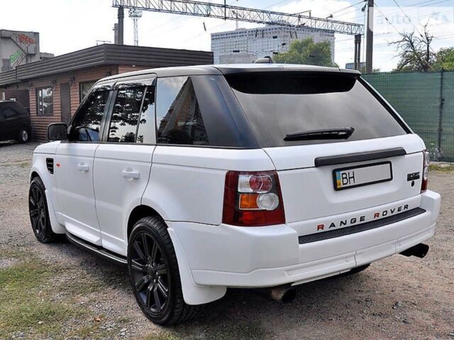 Білий Ленд Ровер Range Rover Sport, об'ємом двигуна 4.2 л та пробігом 175 тис. км за 17000 $, фото 22 на Automoto.ua