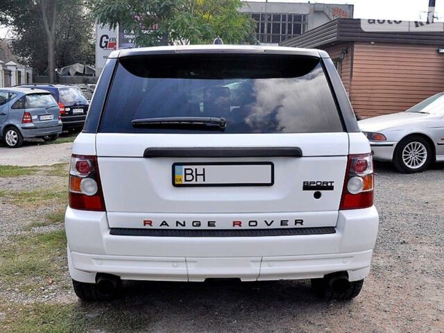 Білий Ленд Ровер Range Rover Sport, об'ємом двигуна 4.2 л та пробігом 175 тис. км за 17000 $, фото 13 на Automoto.ua