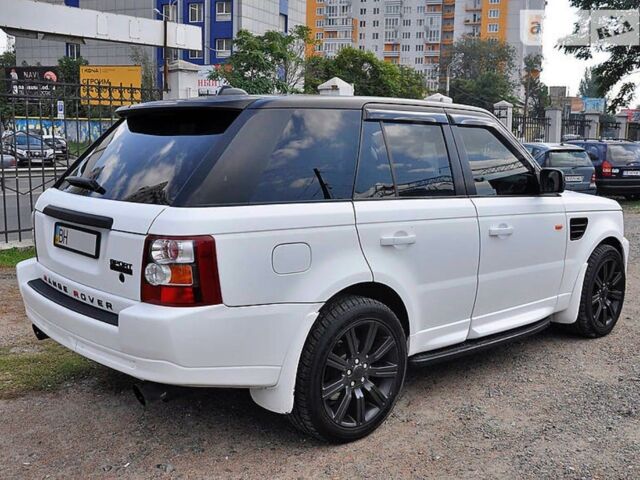 Білий Ленд Ровер Range Rover Sport, об'ємом двигуна 4.2 л та пробігом 175 тис. км за 17000 $, фото 12 на Automoto.ua