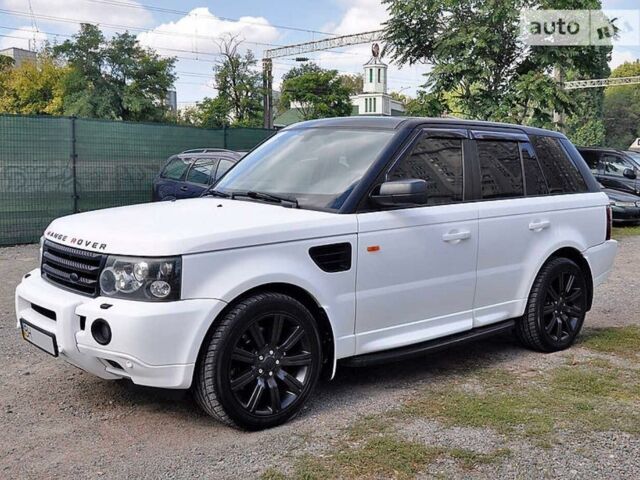 Білий Ленд Ровер Range Rover Sport, об'ємом двигуна 4.2 л та пробігом 175 тис. км за 17000 $, фото 15 на Automoto.ua