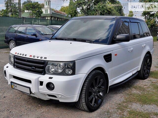 Білий Ленд Ровер Range Rover Sport, об'ємом двигуна 4.2 л та пробігом 175 тис. км за 17000 $, фото 16 на Automoto.ua
