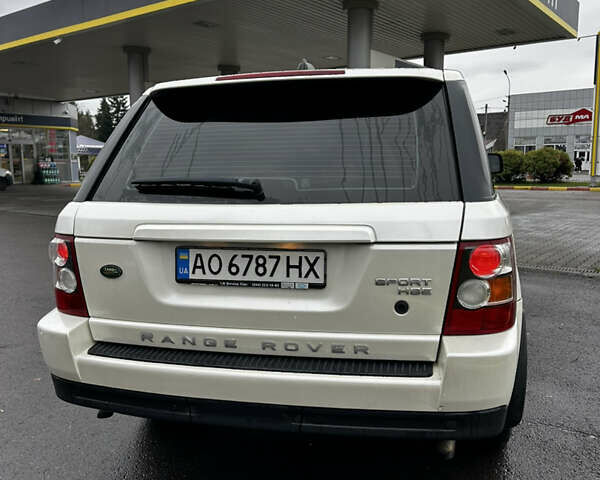 Белый Ленд Ровер Рендж Ровер Спорт, объемом двигателя 2.72 л и пробегом 264 тыс. км за 10000 $, фото 2 на Automoto.ua